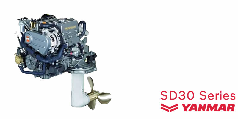 Show products in category Yanmar SD30 Saildrive Series